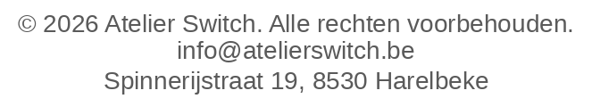 Contact en adresgegevens Atelier Switch